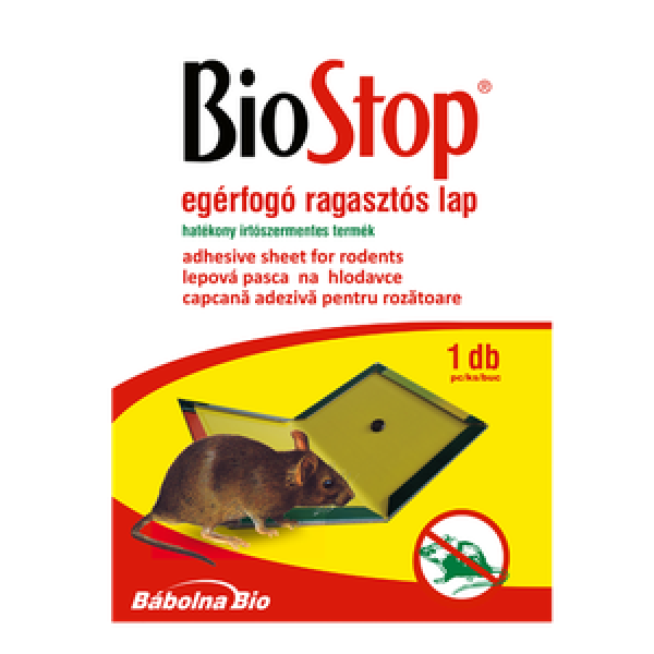 BIOSTOP lepová pasca na hlodavce kniha