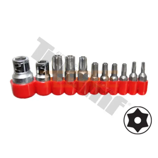 TRIUMF sada vŕtaných Torx bitov, 11-dielna