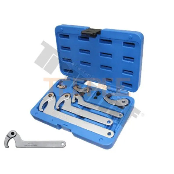 TRIUMF sada kľúčov hákových flexibilných 35-120 mm, 8-dielna