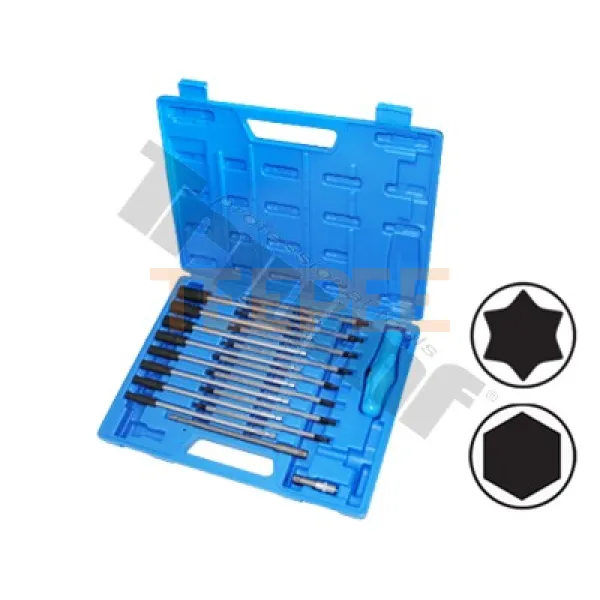 TRIUMF skrutkovacia sada s T-rukoväťou, 19-dielna