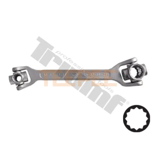 TRIUMF univerzálny kľúč s rotačnými hlavicami 10 - 21 mm