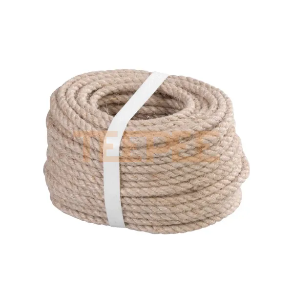 Jutové lano Premium, prírodné, Ø 5 mm x 20 m