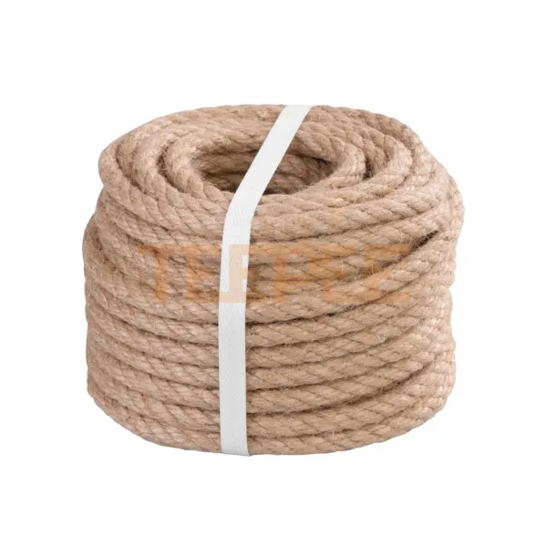 Jutové lano Premium, prírodné, Ø 10 mm x 20 m