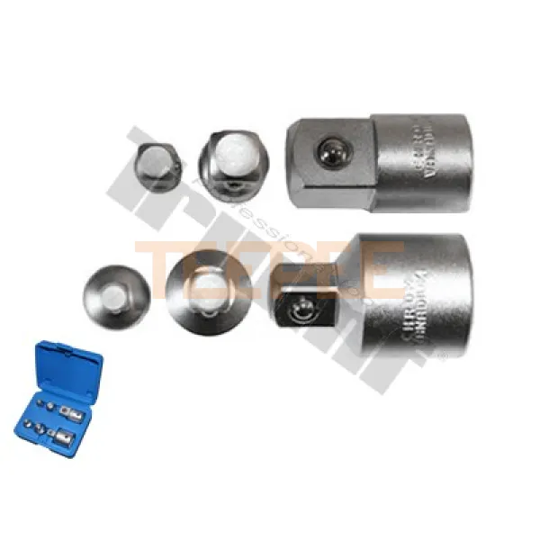 TRIUMF sada adaptérov 1/4"-3/4" 6 dielna, prevedenie CRV