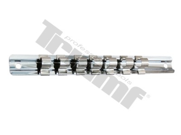 TRIUMF koľajnica mini pre 3/8" hlavice 7 klipov