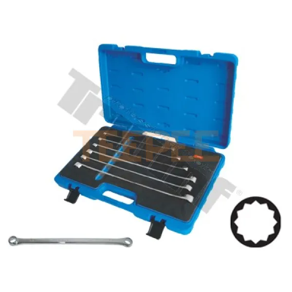 Sada kľúčov očkových extra dlhých 10 - 24 mm, 6-dielna