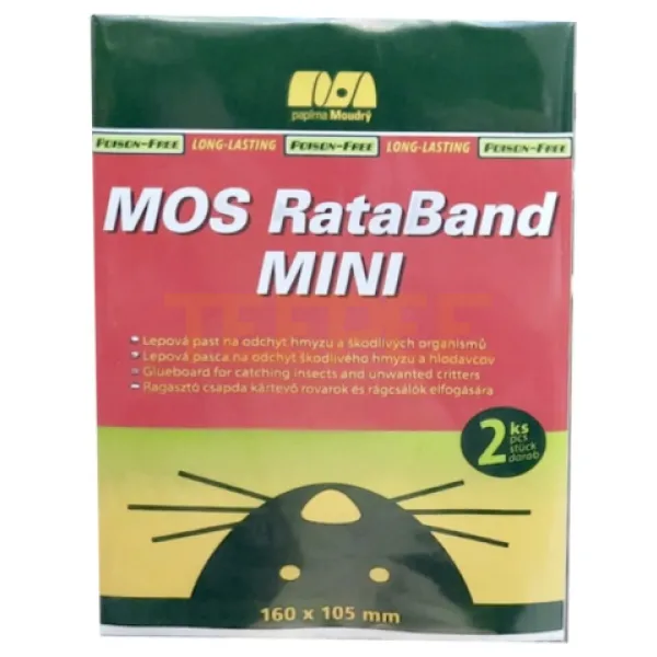 Lepové pásy na hlodavce Ratamosband mini 2ks