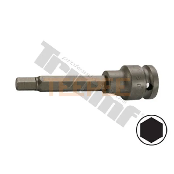 TRIUMF bit kovaný inbus v 1/2" hlavici. 6 mm x 100 mm