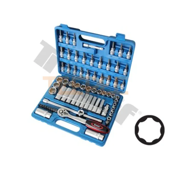 TRIUMF gola sada 3/8" vstup, metrické miery, 70 - dielna