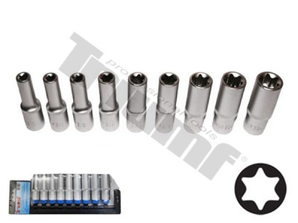 TRIUMF sada hlavíc E-Profil predĺžené, 1/2" vstup, 9 - dielna