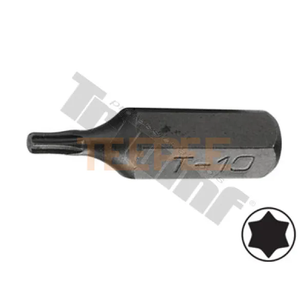 TRIUMF bit Torx nevŕtaný, 8 mm (5/16") driek, dĺžka 30 mm