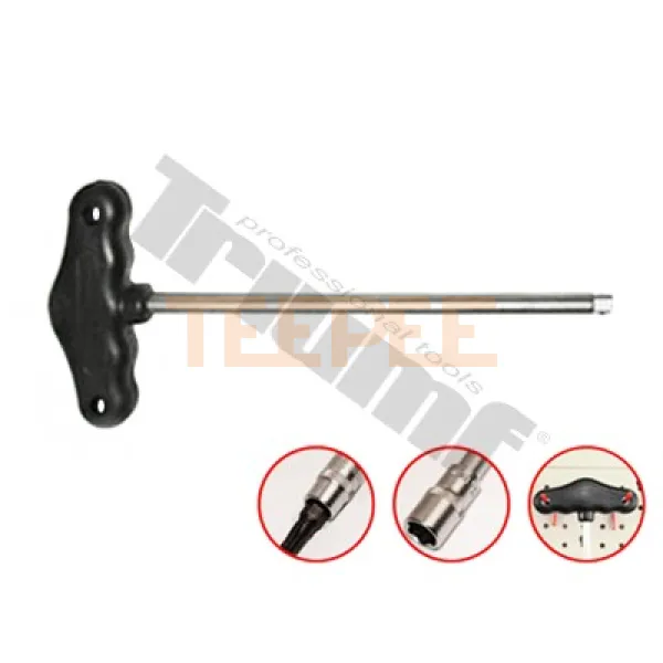 TRIUMF rukoväť tvar "T" 1/4"