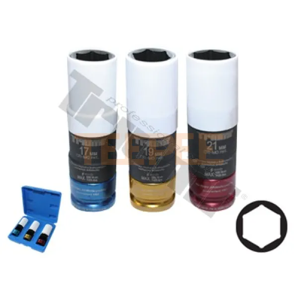 TRIUMF SADA HLAVÍC DOŤAHOVACÍCH NA HLINÍKOVÉ DISKY KOLIES 1/2” vstup, 3 - DIELNA