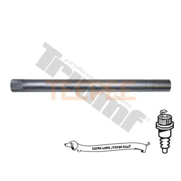 TRIUMF hlavica na zapaľovacie sviečky 14 mm, 3/8”, extra dlhá 250 mm