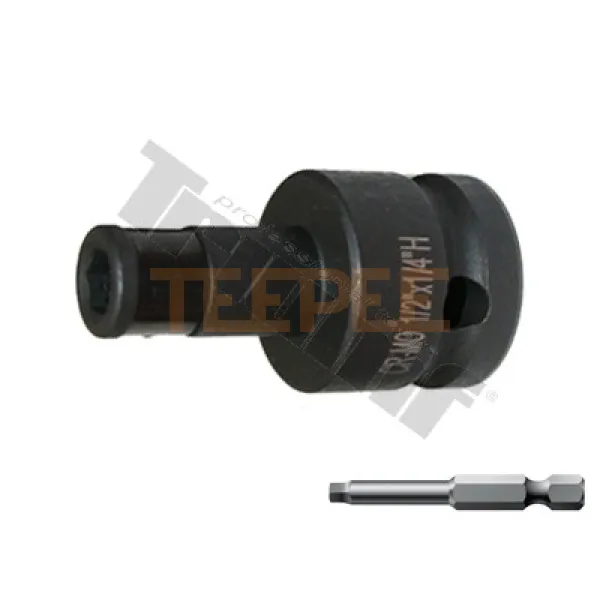 TRIUMF adaptér kovaný 1/2" vstup na 1/4" bity