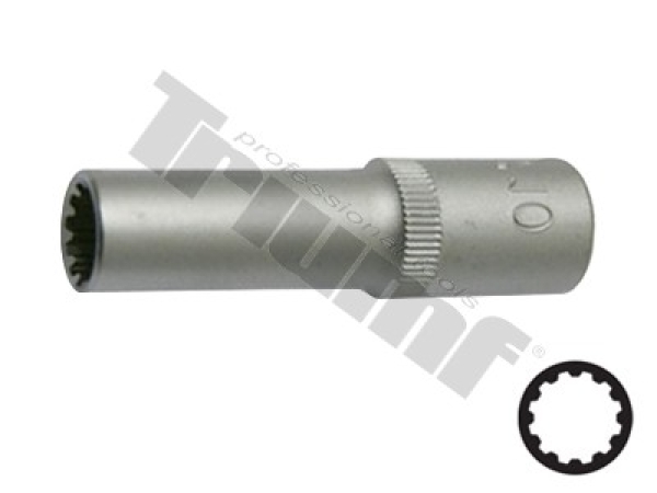 TRIUMF hlavica 1/4" vstup, univerzálny profil, predĺžená