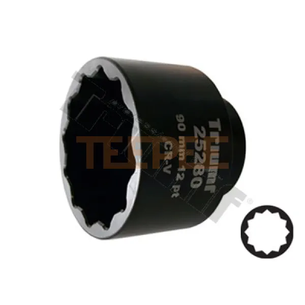 TRIUMF hlavica 1" profil 12-hran 85mm, dĺžka 95mm