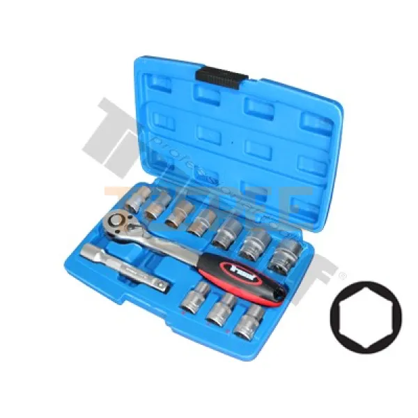 TRIUMF gola sada 1/2", 10-24mm, 6hr. hlavice, 12-dielna