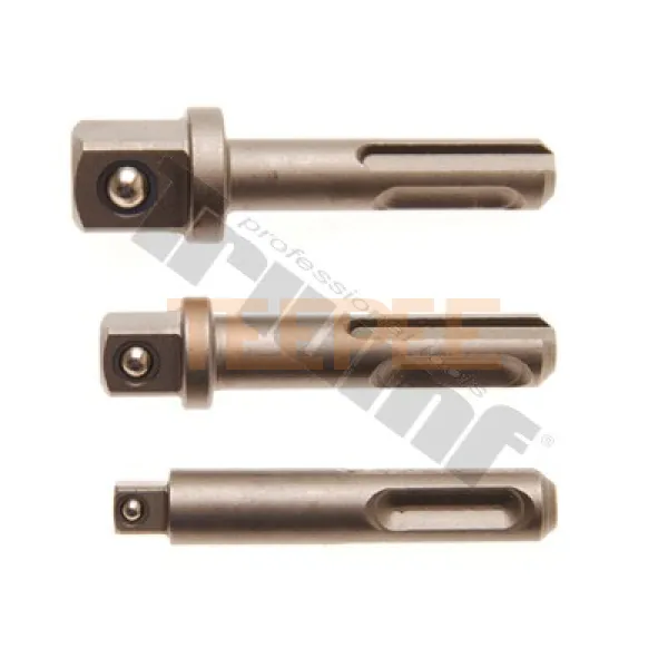 TRIUMF sada adaptérov , VÝSTUP 1/4“- 3/8” - 1/2”, SDS upnutie, 3 - dielna