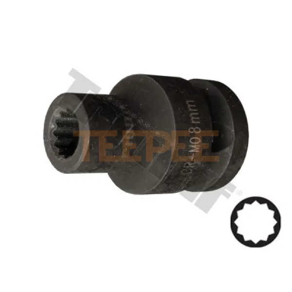 TRIUMF hlavica kovaná 12 - hranná 1/2" vstup, krátka