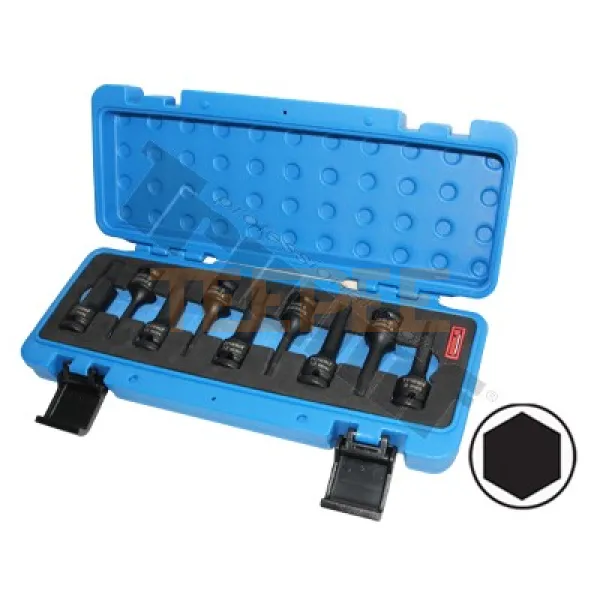 TRIUMF sada kovaných inbus bitov, 1/2" vstup, 9 - dielna