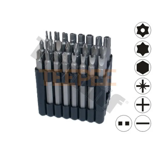 TRIUMF sada špeciálnych bitov, 32-dielna