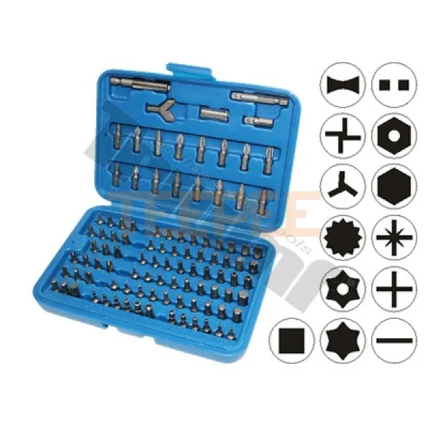 TRIUMF sada bitov, 100-dielna