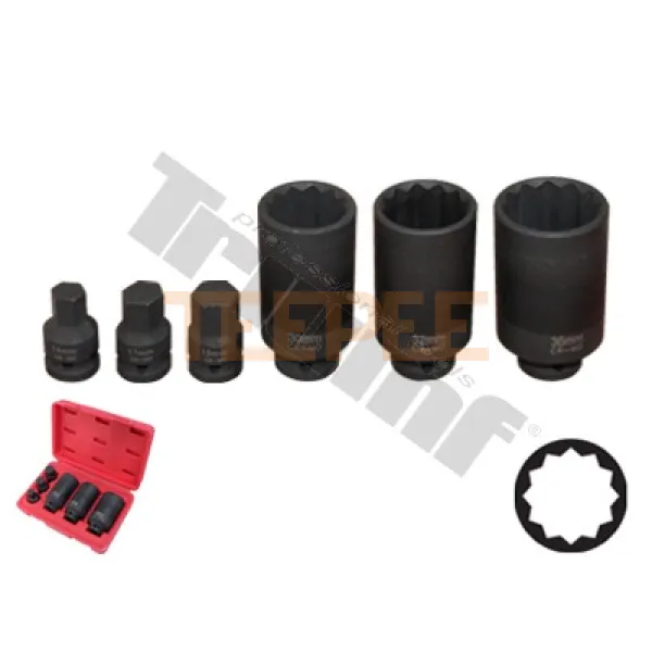 TRIUMF sada kovaných hlavíc na poloosi, 6 - dielna