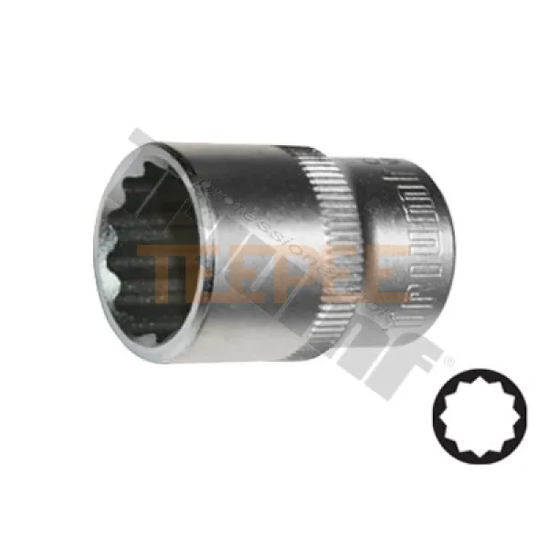 TRIUMF hlavica 3/8" vstup, 12 - hranná