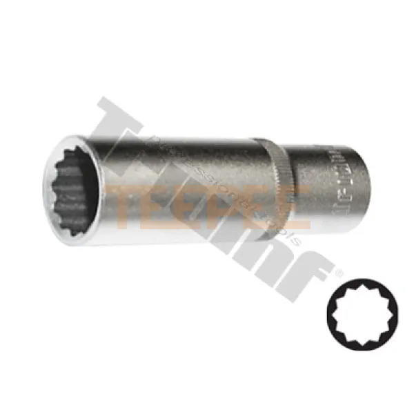 TRIUMF predĺžená hlavica 3/8" vstup, 12 - hranná