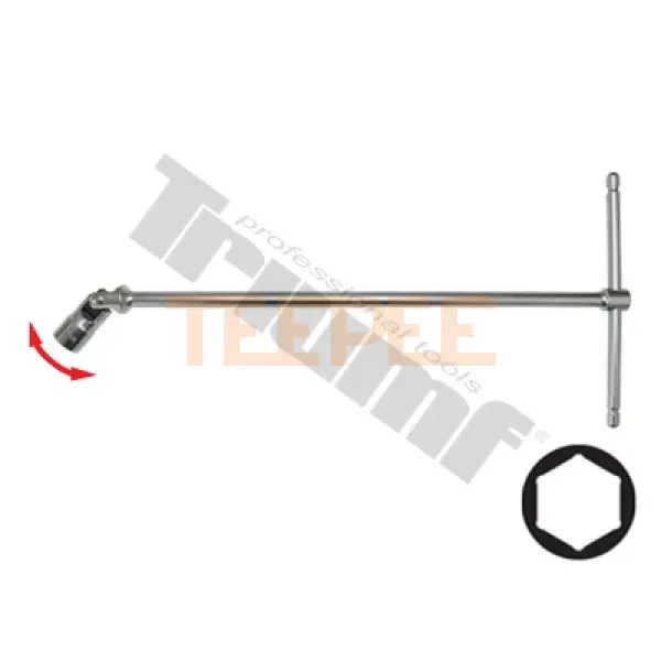 TRIUMF kľúč "T" výkyvný, 6-hran