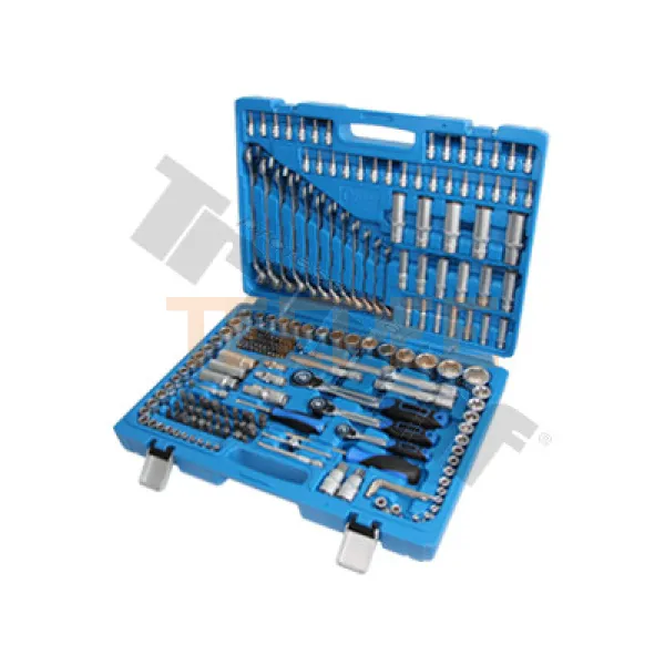 TRIUMF gola sada 1/4" + 3/8" + 1/2" 215 dielna, 6 hranné hlavice, extra úzka hlava rační