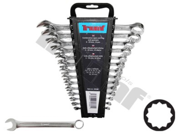 TRIUMF sada kľúčov očkovidlicových 6-24 mm, 14-dielna