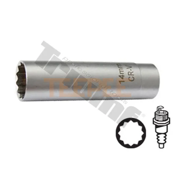TRIUMF hlavica na zapaľovacie sviečky 14 MM, 3/8”