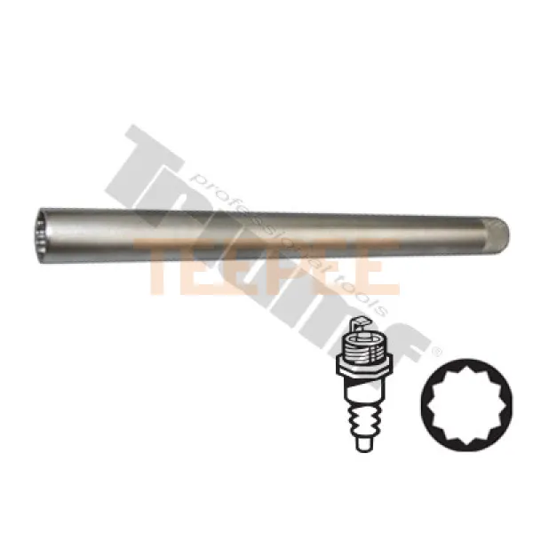 TRIUMF hlavica na zapaľovacie sviečky 3/8" vstup, 12-hran 16x250mm