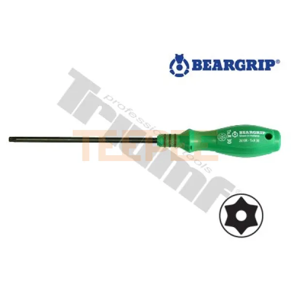 BEARGRIP skrutkovač Torx vŕtaný