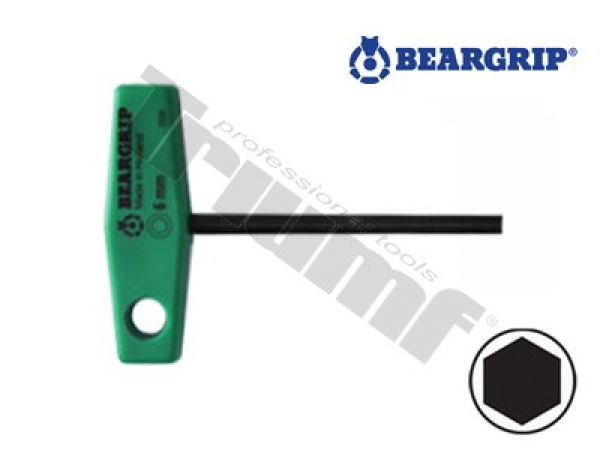 BEARGRIP kľúč inbus "T" rukoväť, dĺžka 100 mm