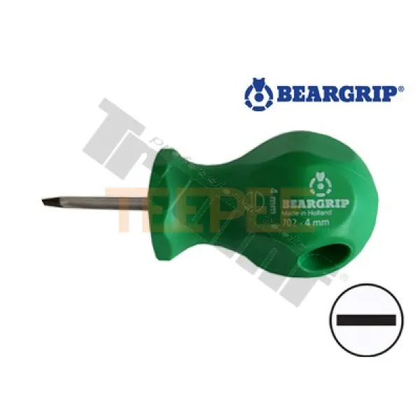 BEARGRIP MINI skrutkovač plochý