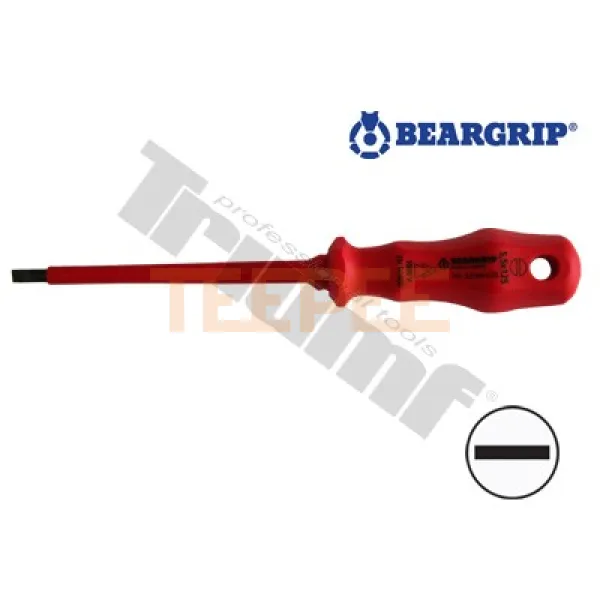 BEARGRIP skrutkovač plochý izolovaný do 1000V, VDE