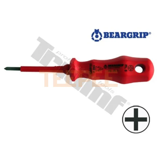 BEARGRIP skrutkovač krížový izolovaný do 1000V, VDE PH