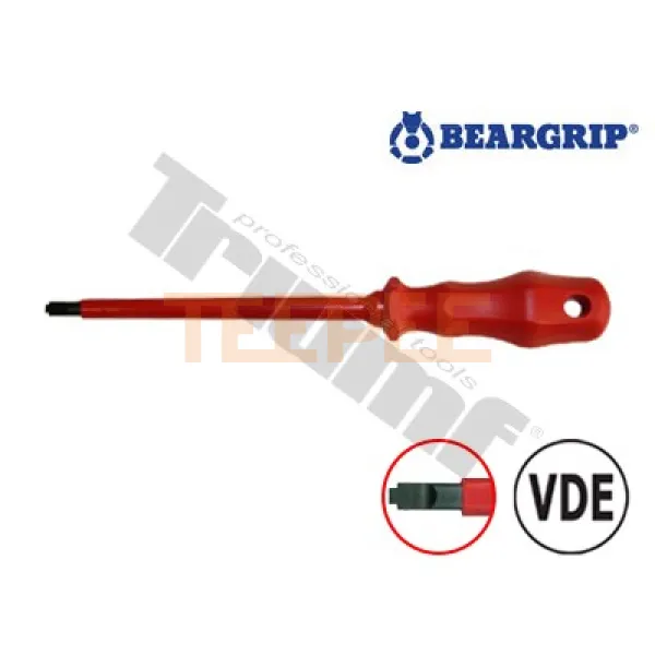 BEARGRIP skrutkovač plochý VDE, TERMINAL TYP