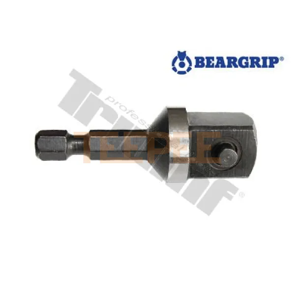 BEARGRIP prevodník 1/2" 4hran -1/4" 6hran, dĺžka 50 mm