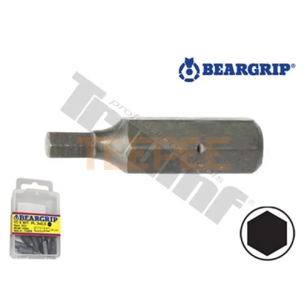 BEARGRIP bit Inbus, dĺžka 25 mm, 1ks