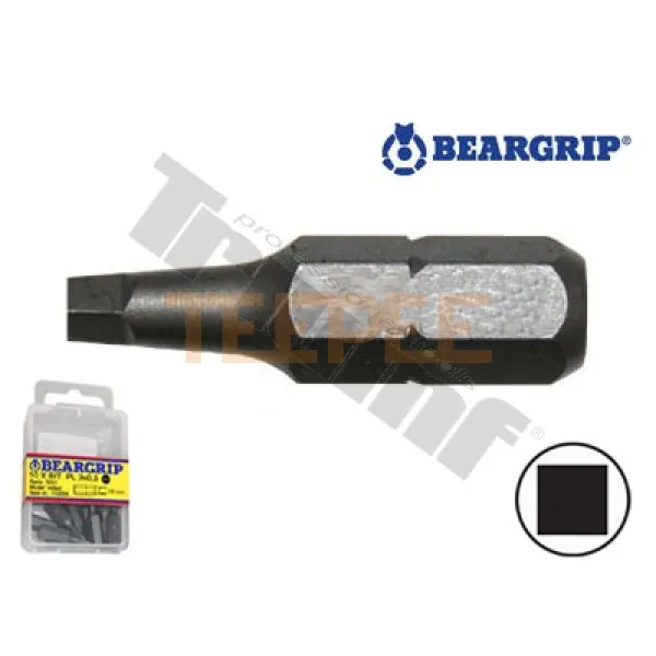BEARGRIP bit Robertson , dĺžka 25 mm, 1ks