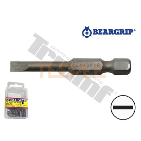BEARGRIP bit plochý, dĺžka 50 mm, 1ks