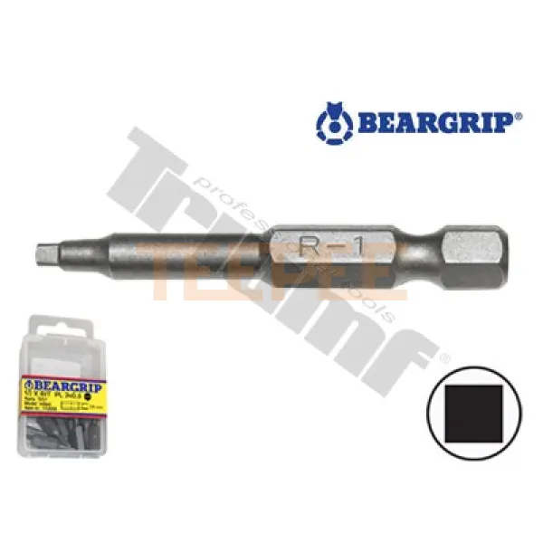 BEARGRIP bit Robertson dĺžka 50 mm, 1ks