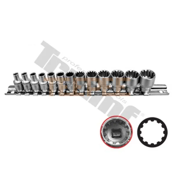 TRIUMF univerzálne hlavice 1/4" vstup. 13 - dielna