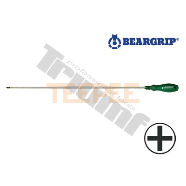 BEARGRIP EXTRA dlhý krížový skrutkovač PH2 x 510 mm