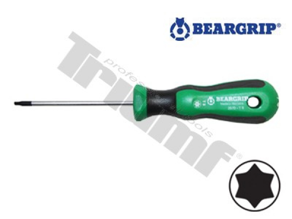 BEARGRIP skrutkovač Torx dvojkomponentná rukoväť