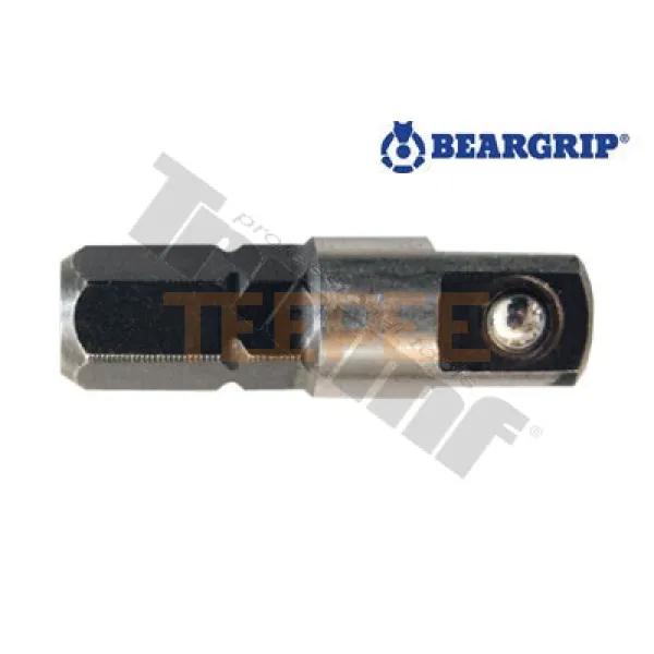 BEARGRIP adaptér na hlavice, séria 3011,1/4", krátky, PROFI, PE sáčok (B-T)